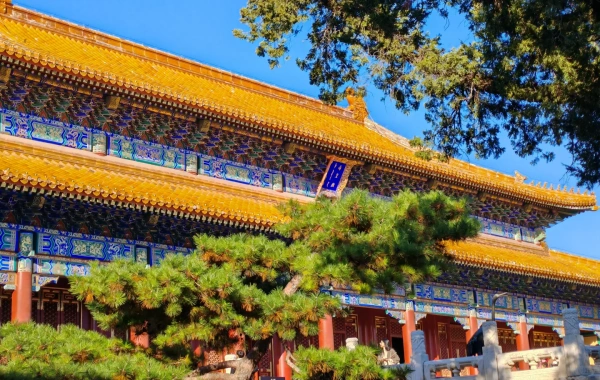 Jingshan Park: The central axis of the dragon vein overlooking the summit of the Forbidden City-4
