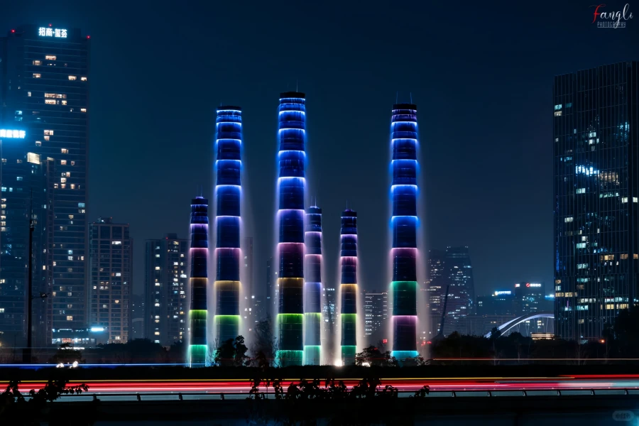 Chengdu SKP Tower: A Journey Through a Future Water Tower and Light Art in the City Center
