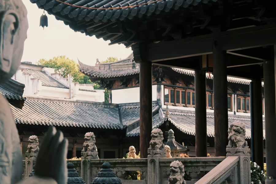 Zhenru Temple : 원래 위안 다이너스티에서 일곱 해의 가디언십 도시 Zen Forest로의 전환-3