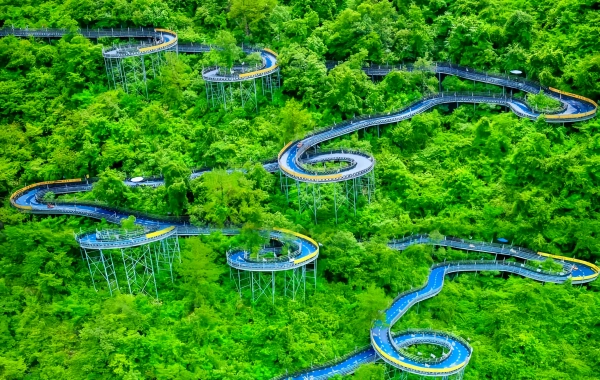 Hangzhou to OMG Park: Private Ride, Drift & Cave Tour