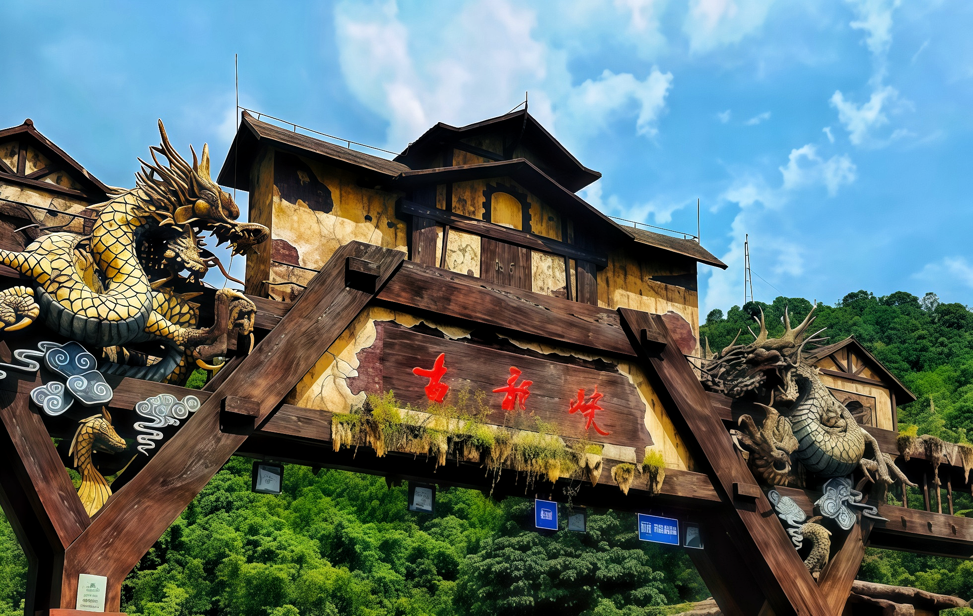 Gulong Gorge: An Extreme Rebirth—From Rafting Course to a Kingdom in the Clouds-2