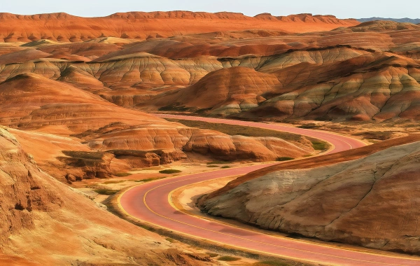 Danxia colorida: Un viaje a las maravillas geológicas de las 