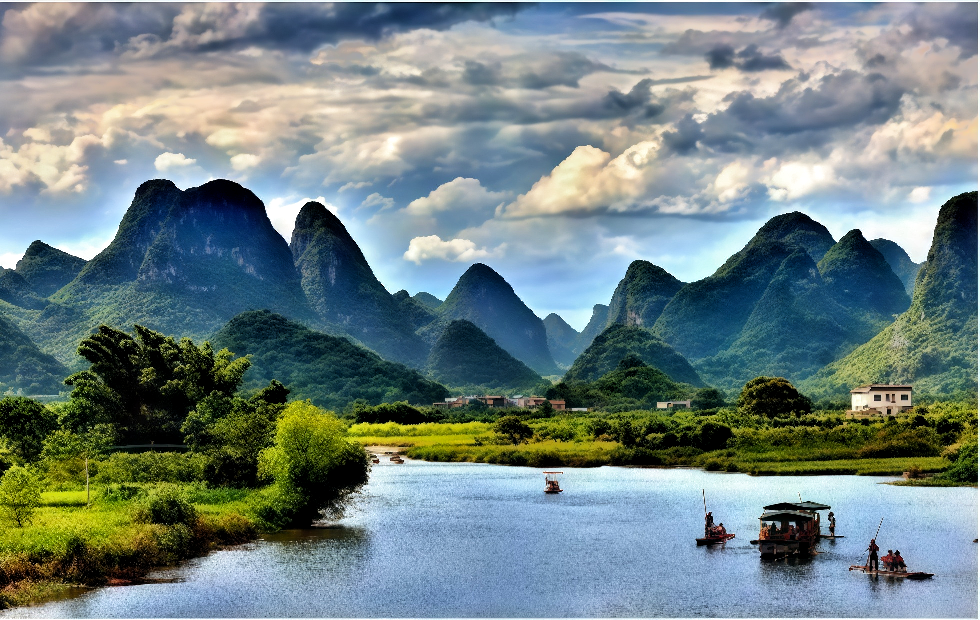 Yulong River: A Journey into a Pastoral Poem Amidst Jade Peaks and Lotus-Green Hills-4