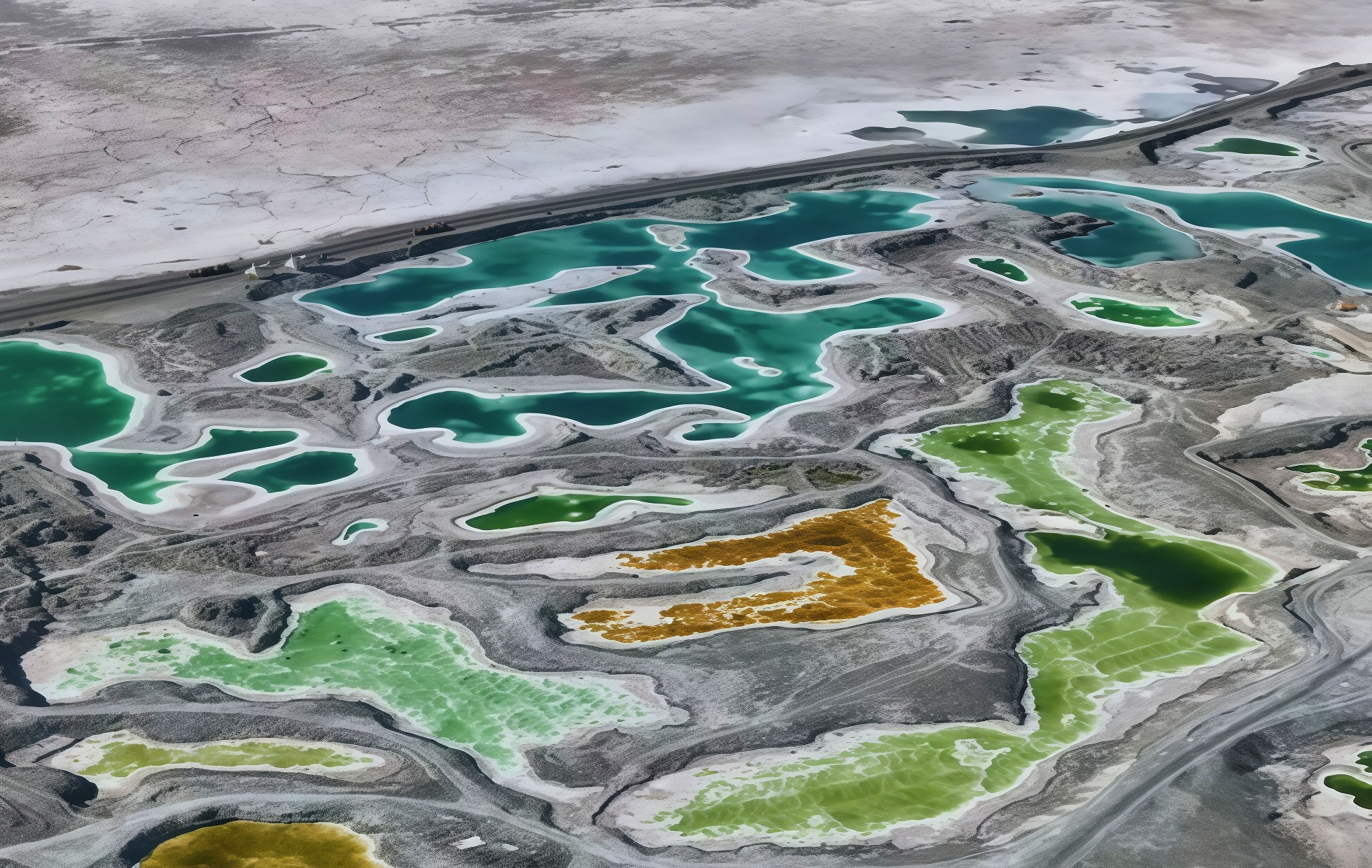 Lago di Smeraldo di Dachaidan: un viaggio in una Palette naturale Spilled attraverso il deserto di Gobi-4