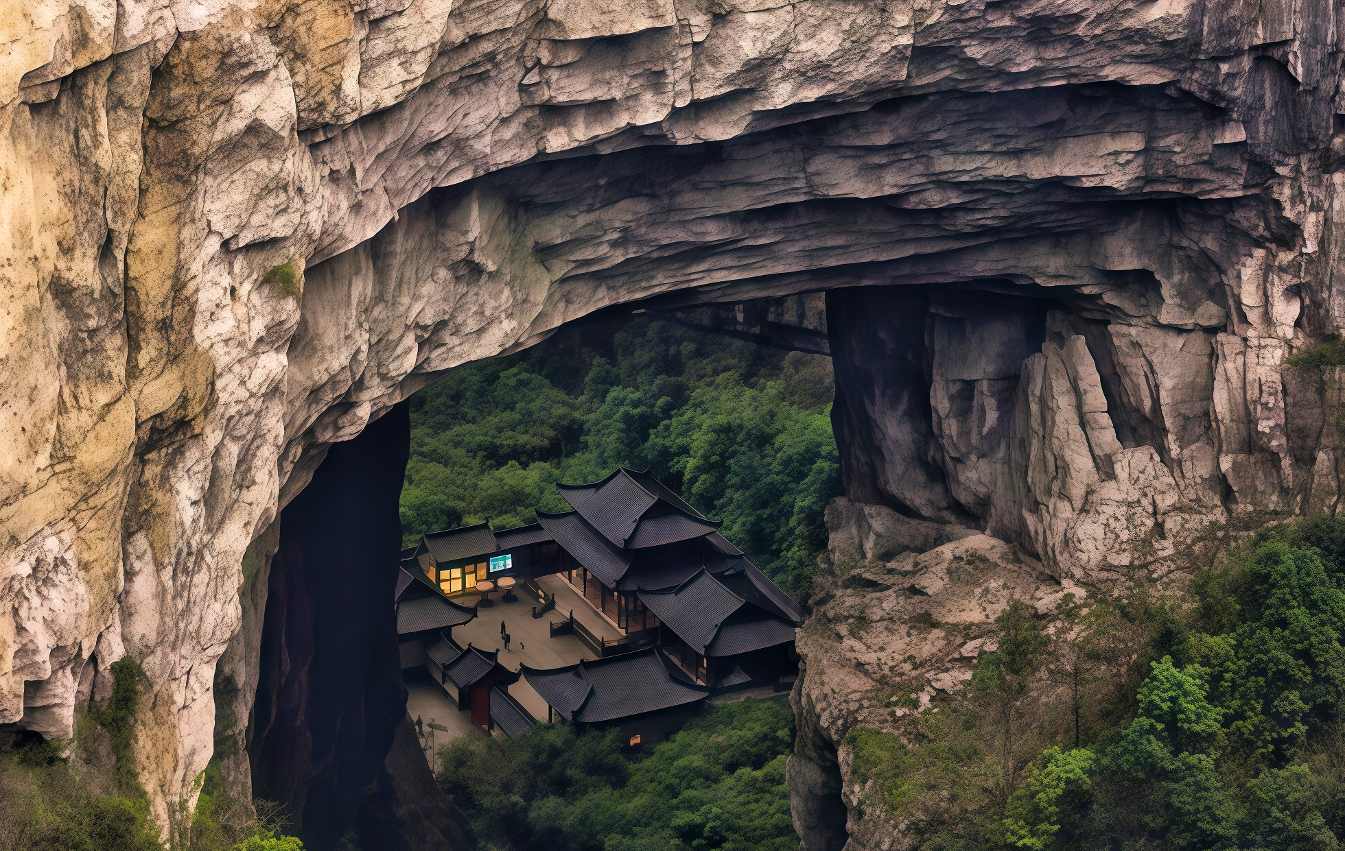 Three Natural Bridges: A Journey into the Karst Wonders of the Earth's Depths