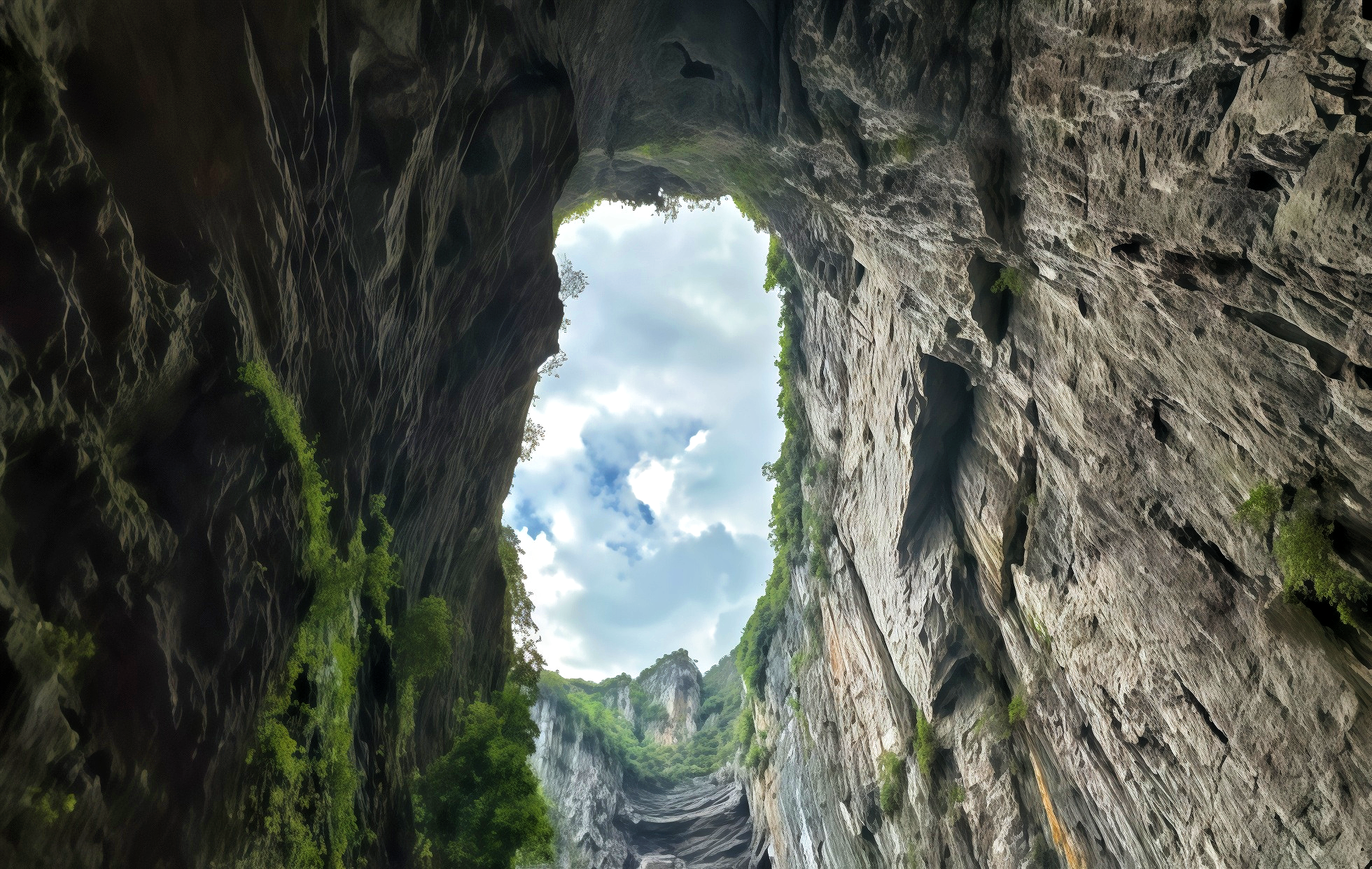 Three Natural Bridges: A Journey into the Karst Wonders of the Earth's Depths-3