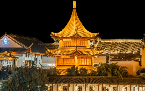 Confucius Temple: A Journey Through the Bustling Street Life and Golden Splendor of the Six Dynasties